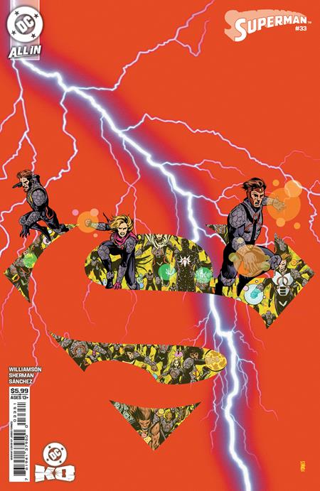 Superman #33  E Jorge Fornes Card Stock Var (dc K.o.)