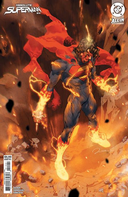 Absolute Superman #14  B Gerald Parel Card Stock Var