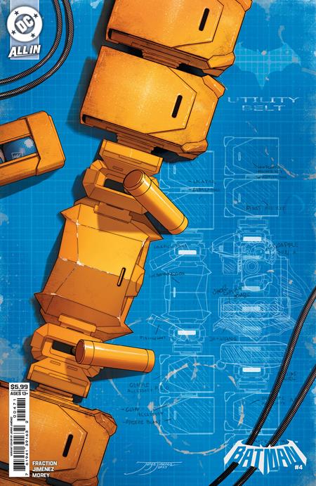 Batman #4  E Jorge Jimenez Bat-gadget Card Stock Var