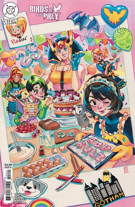 Birds Of Prey #28  D Rian Gonzales Card Stock Var