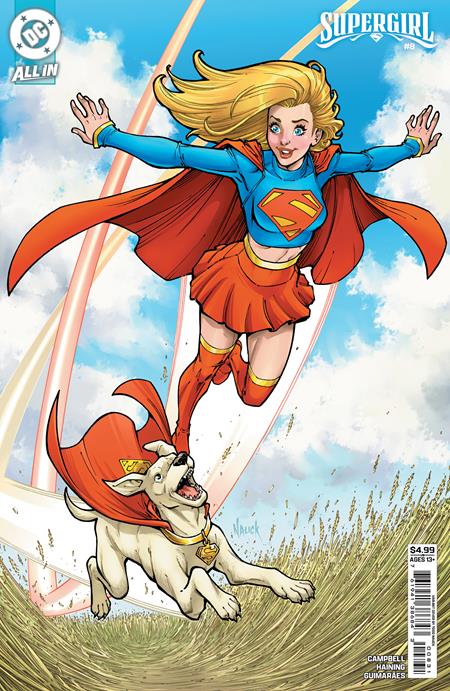 Supergirl #8  C Todd Nauck Card Stock Var