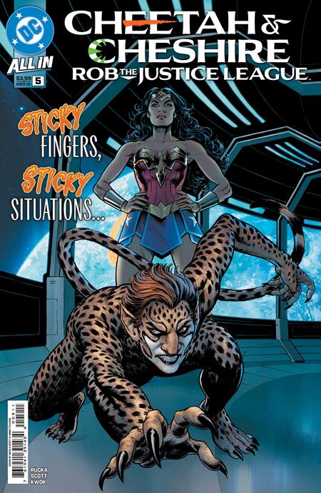 Cheetah And Cheshire Rob The Justice League #5 (of 6)  A Nicola Scott
