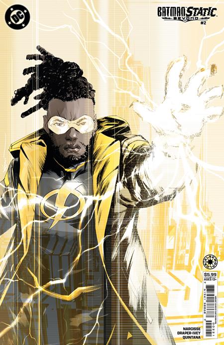 Batman Static Beyond #2 (of 6)  B Dustin Nguyen Card Stock Var