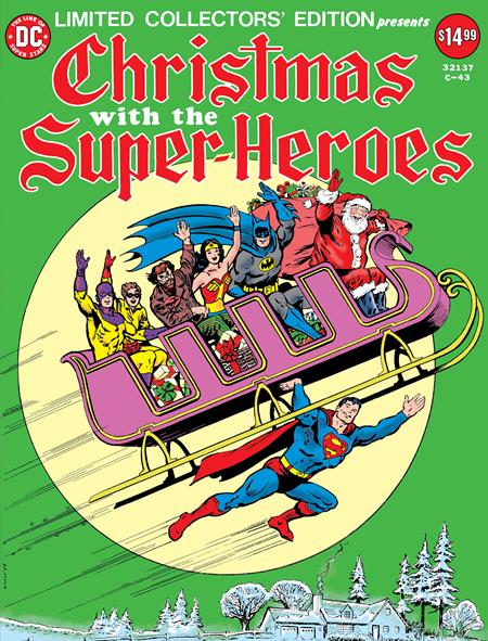 Limited Collectors Edition #43 Christmas With The Super-heroes Facsimile Edition  B Curt Swan Foil Var