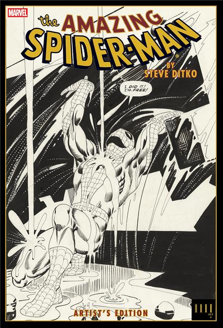 Amazing Spider Man By Steve Ditko Artists Edition  | Hardcover Rain