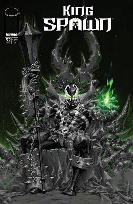 King Spawn #52  B Kael Ngu B&w Var