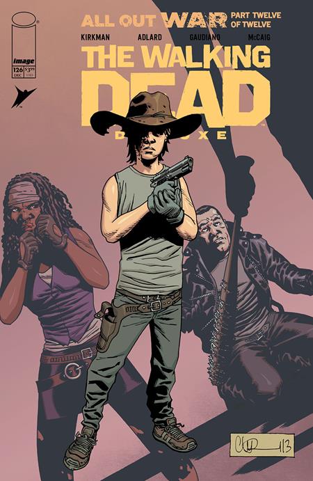 Walking Dead Deluxe #126  B Charlie Adlard & Dave Mccaig Var