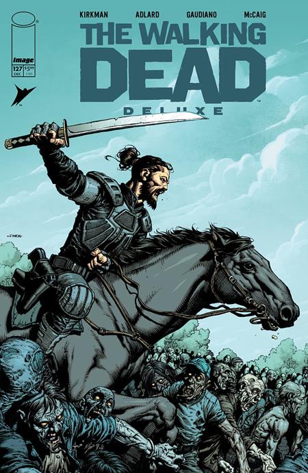 Walking Dead Deluxe #127  A David Finch & Dave Mccaig