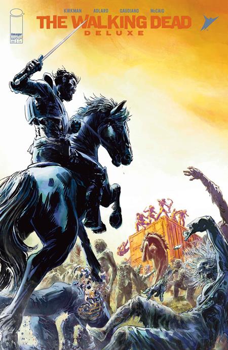 Walking Dead Deluxe #127  C Steffano Gaudiano Connecting Var