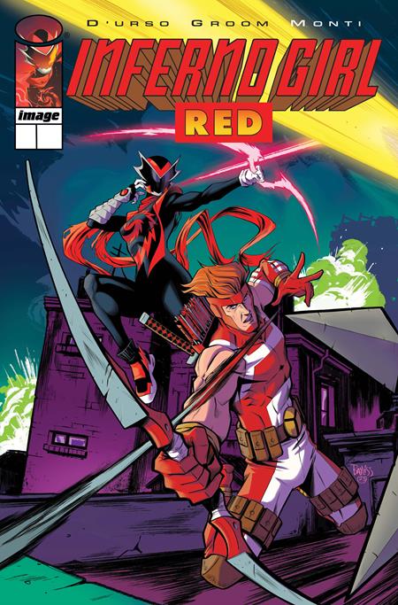 Inferno Girl Red Book Two #1 (of 3)  D Daniel Bayliss Youngblood Team Up Var