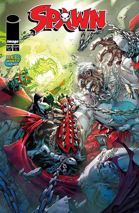 Spawn #373 C Brett Booth Invincible Team Up Var - Image