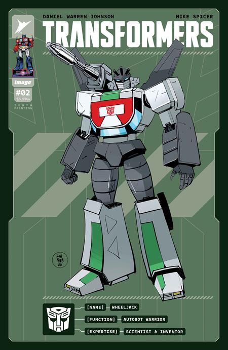 Transformers #2 10th Ptg  J Dan Mora & Andres Juarez Var