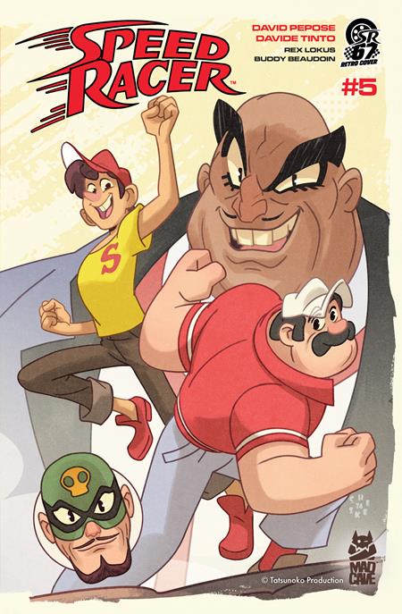 Speed Racer #5  B Sean Galloway Retro Manga Var