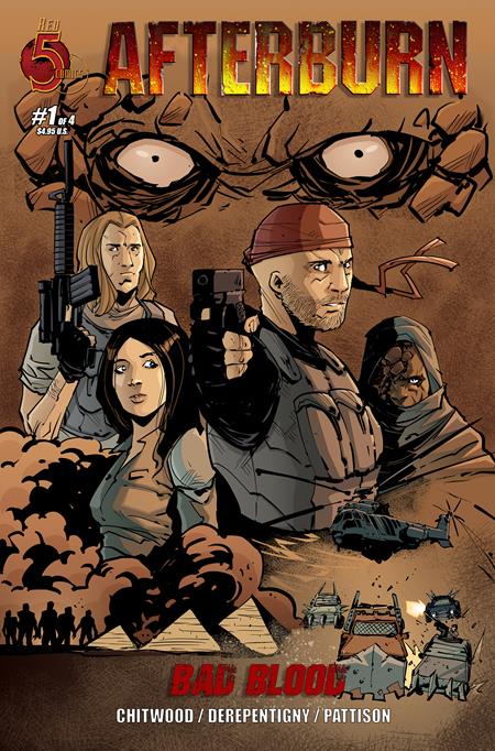 Afterburn Bad Blood #1 (of 4)