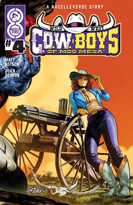Wild West Cow-boys Of Moo Mesa #4 (of 4)  A Juan Gedeon