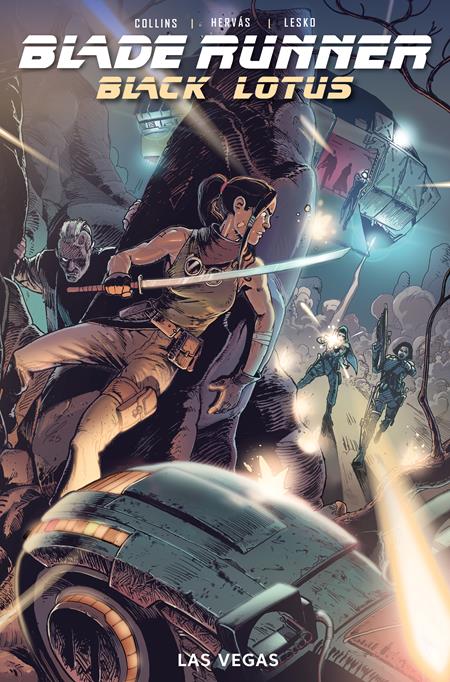 Blade Runner Black Lotus Las Vegas #4 (Of 4) B Clark Bint Var - Image