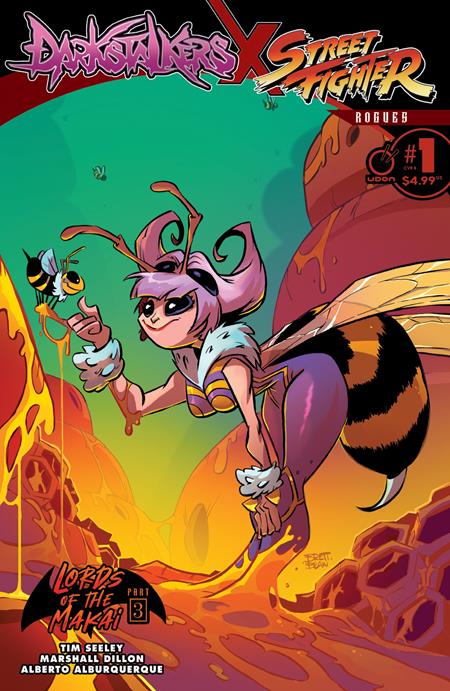 Darkstalkers X Street Fighter Rogues #1  | One Shot  B Brett Bean Var