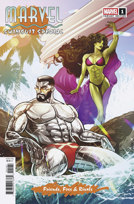 MARVEL SWIMSUIT SPECIAL: FRIENDS, FOES & RIVALS #1 LUCAS WERNECK VARIANT - Image