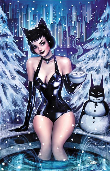 Catwoman #72  D Nathan Szerdy Sweater Weather Card Stock Var image