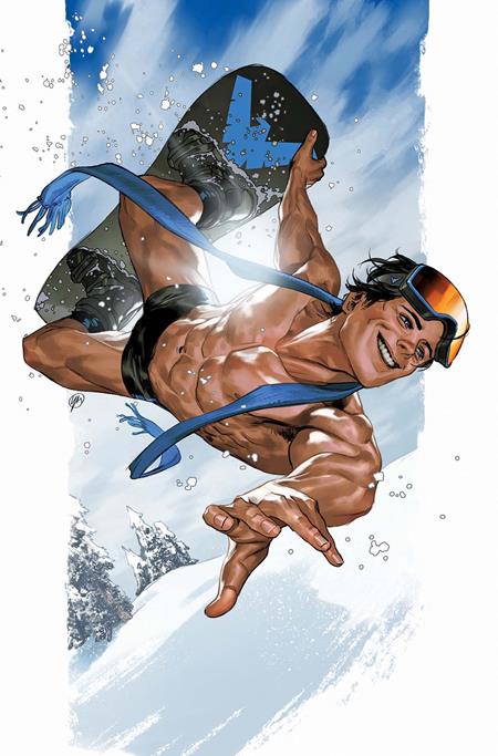 Nightwing #122  D Yasmine Putri Sweater Weather Card Stock Var image