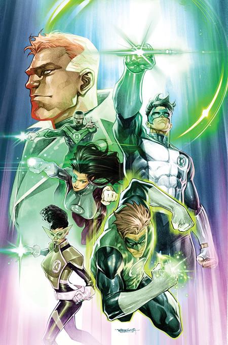 Green Lantern Fractured Spectrum #1  | One Shot  B Stephen Segovia Card Stock Var image