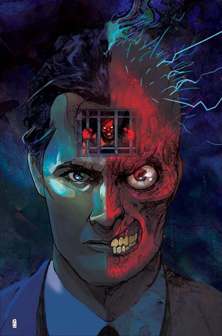 Two-face #2 (of 6)  B Christian Ward Card Stock Var image