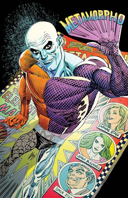 Metamorpho The Element Man #2  B Guillem March Card Stock Var image