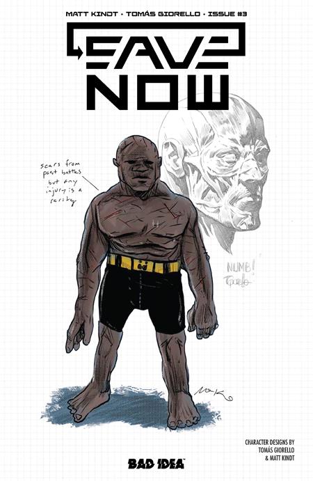 Save Now #3 (of 4)  B Matt Kindt Tomas Giorello Var