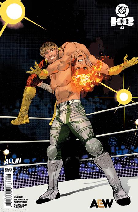 DC K.o. #3 (of 5)  I Dan Mora Aew Cameo Card Stock Var