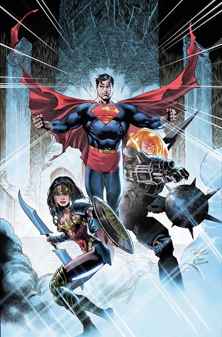 Justice League Unlimited #15  C Eddy Barrows & Eber Ferreira Card Stock Var (dc K.o.)