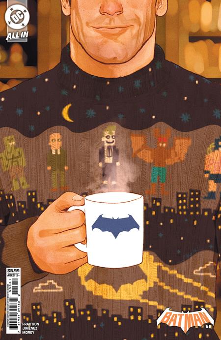 Batman #5  F Mitch Gerads Sweater Weather Card Stock Var