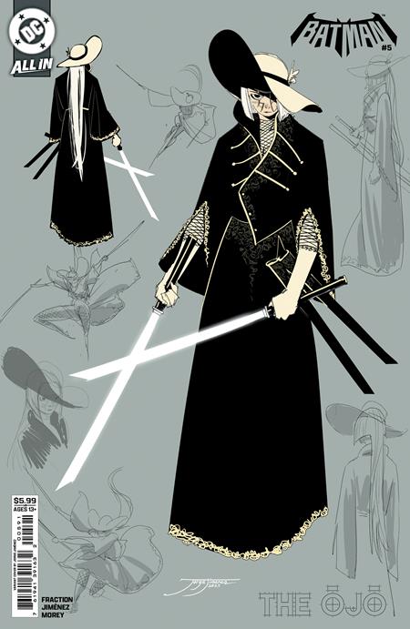 Batman #5  G Jorge Jimenez The Ojo Design Card Stock Var