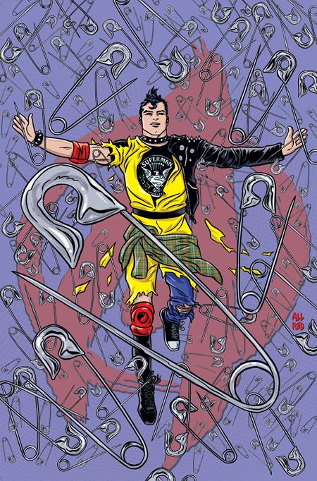 Superman Unlimited #9  F Michael Allred Punk Rock Card Stock Var