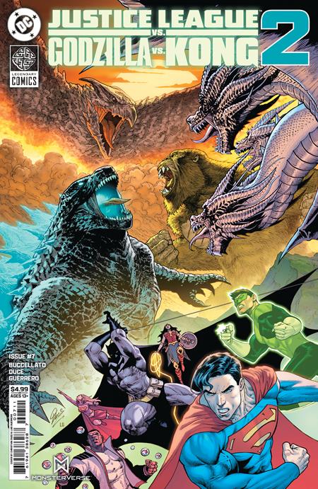 Justice League Vs Godzilla Vs Kong 2 #7 (of 7)  A Christian Duce