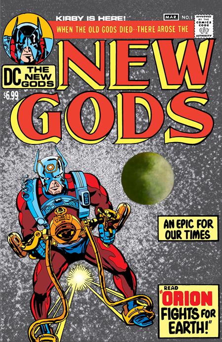 New Gods #1 Facsimile Edition  B Jack Kirby Foil Var