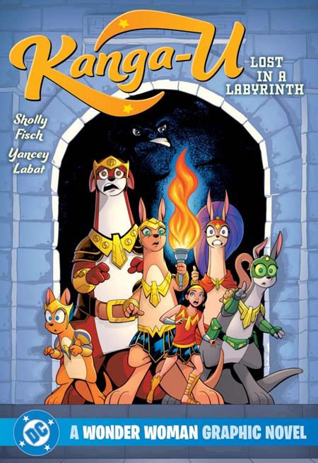 Kanga-u Lost In A Labyrinth A Wonder Woman Graphic Novel  | TPB