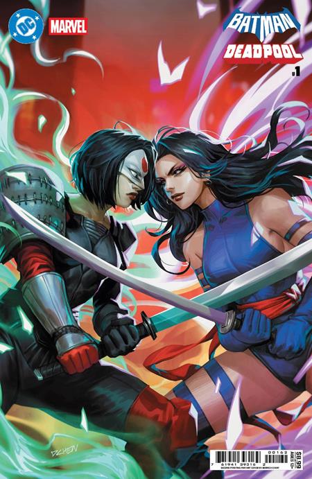 DC Marvel Batman Deadpool #1  | One Shot Second Printing Cvr D Derrick Chew Card Stock Var