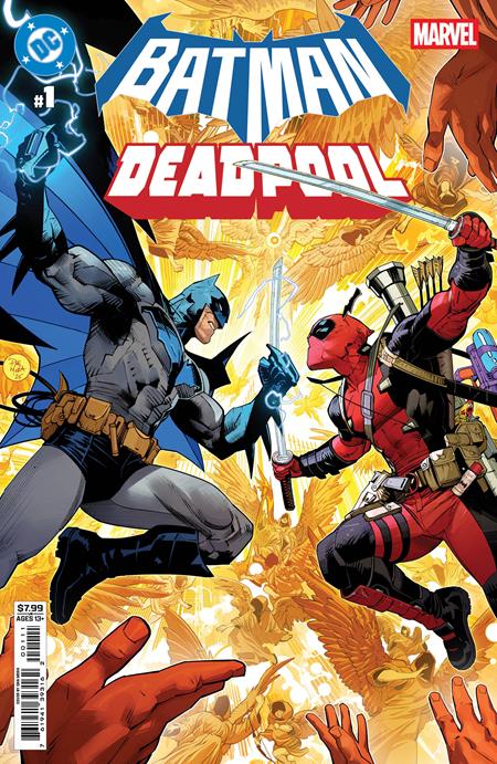Df DC Marvel Batman Deadpool