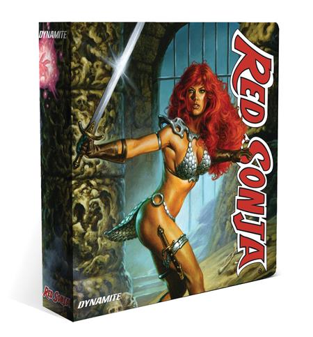 Red Sonja 2025 Deluxe Trading Card Binder - Comic Accessories - Image - Pop Weasel
