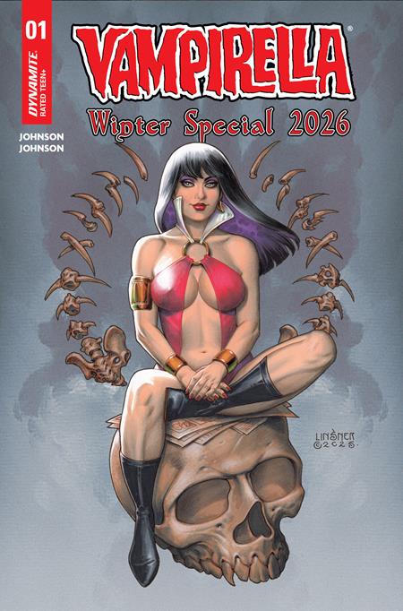Vampirella Winter Special 2026 #1 | One Shot B Joseph Michael Linsner Var - Image