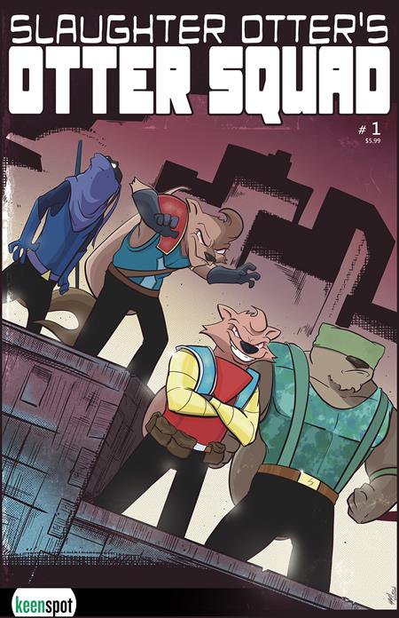 Otter Squad #1 B J Hammond Tmnt #1 Homage Var - Comics - Image - Pop Weasel