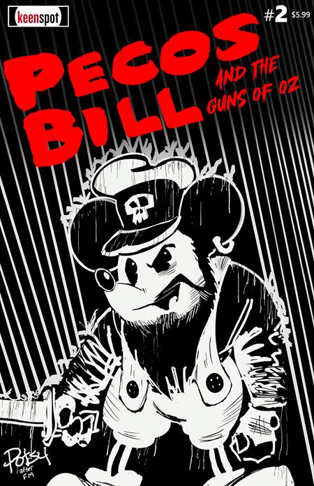 Pecos Bill & The Guns Of Oz #2  D Rob Potchak Var