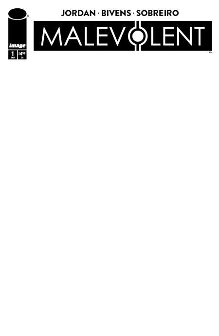 Malevolent #1  F Blank Sketch Var
