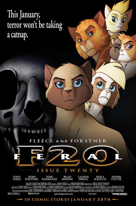 Feral #20  B Trish Forstner & Allen Passalaqua Var