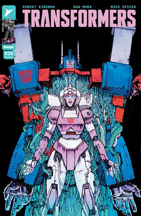 Transformers #28  B Daniel Warren Johnson & Mike Spicer Var