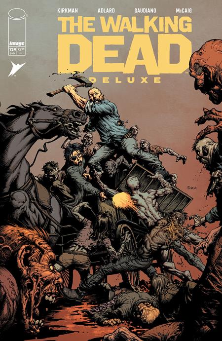 Walking Dead Deluxe #129  A David Finch & Dave Mccaig