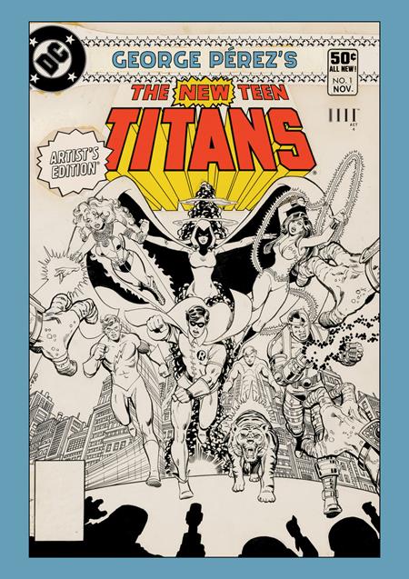 George Perezs New Teen Titans Artists Edition  | Hardcover - Graphic Novel - Image - Pop Weasel