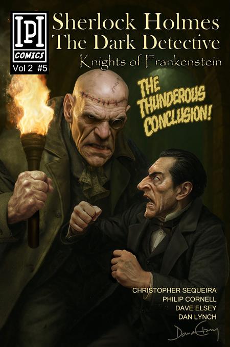 Sherlock Holmes Dark Detective Vol 02 Knights Of Frankenstein