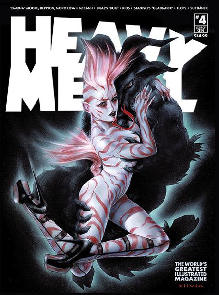 Heavy Metal Magazine #4  A Olivia De Berardinis