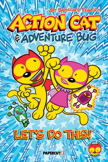 Action Cat & Adventure Bug  | TPB Lets Do This - Graphic Novel - Image - Pop Weasel